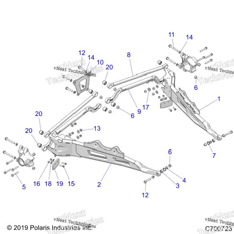 Suspension, Rear Control Arms