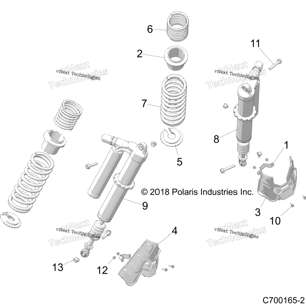 Suspension, Rear Shock Mounting