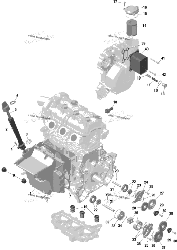 Rotax - Engine Lubrication  Built From Sept 29 2020