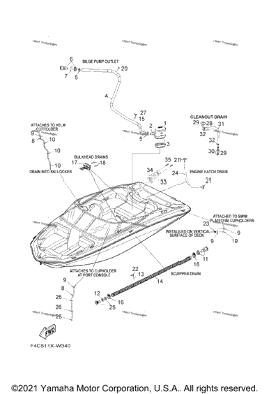 Deck Drain Fittings