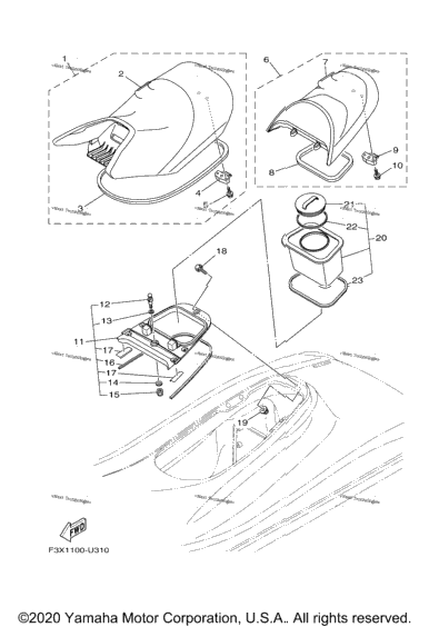 Seat & Under Locker