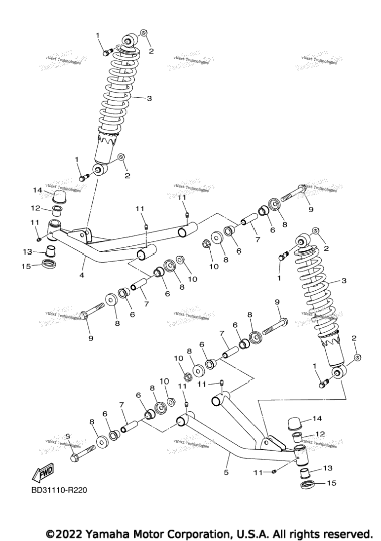 Front Suspension & Wheel