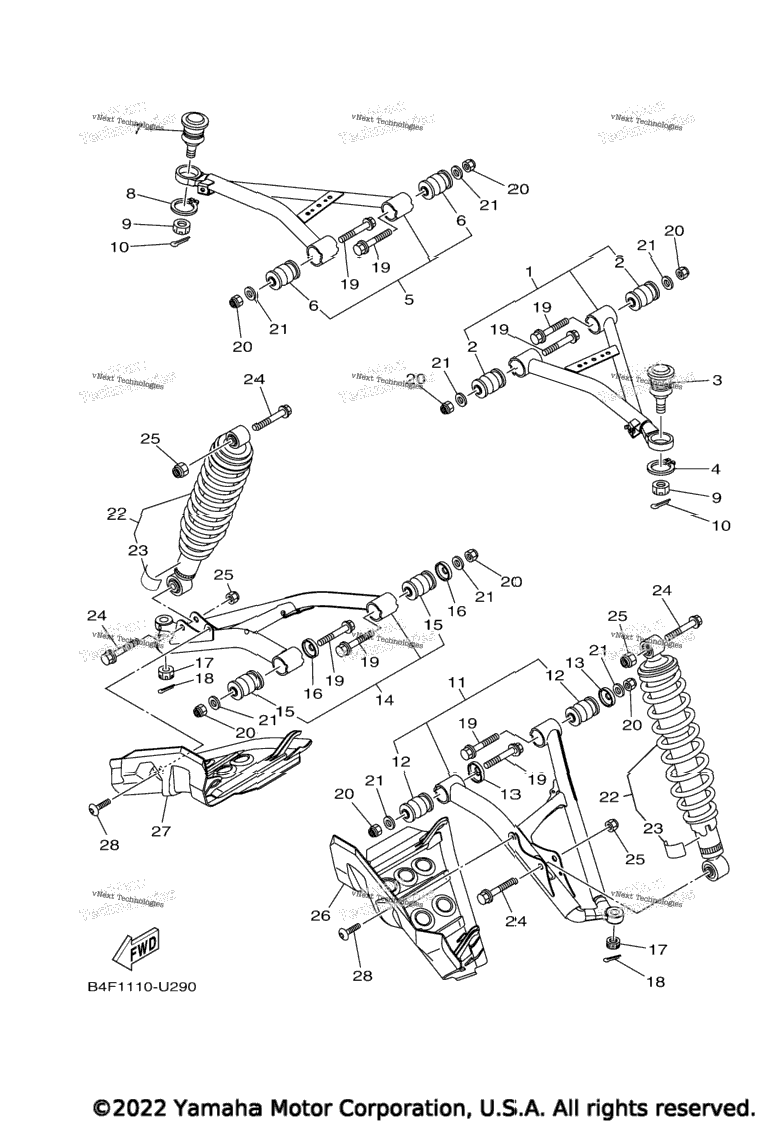 Front Suspension & Wheel