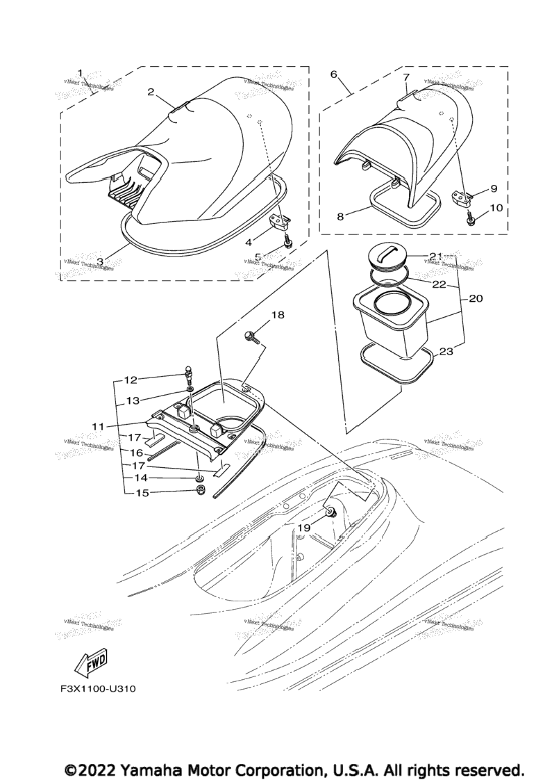 Seat & Under Locker