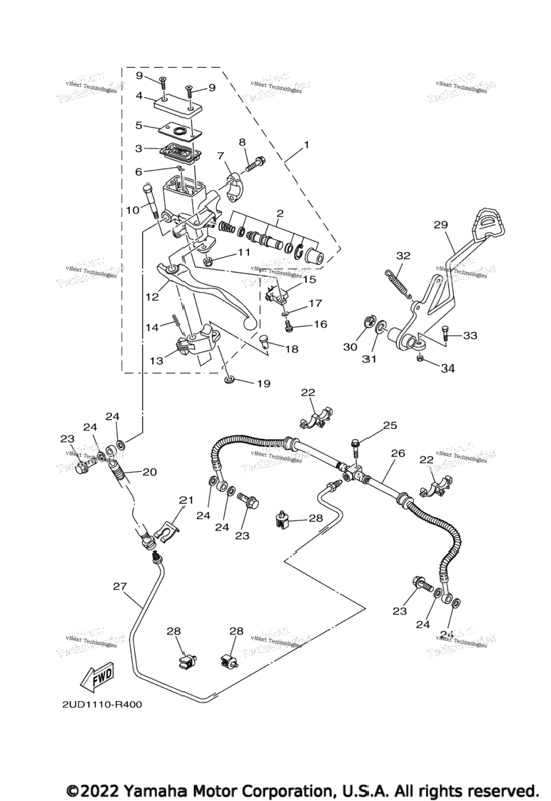 Rear Master Cylinder