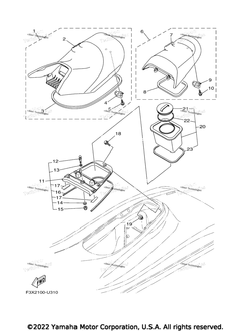 Seat & Under Locker