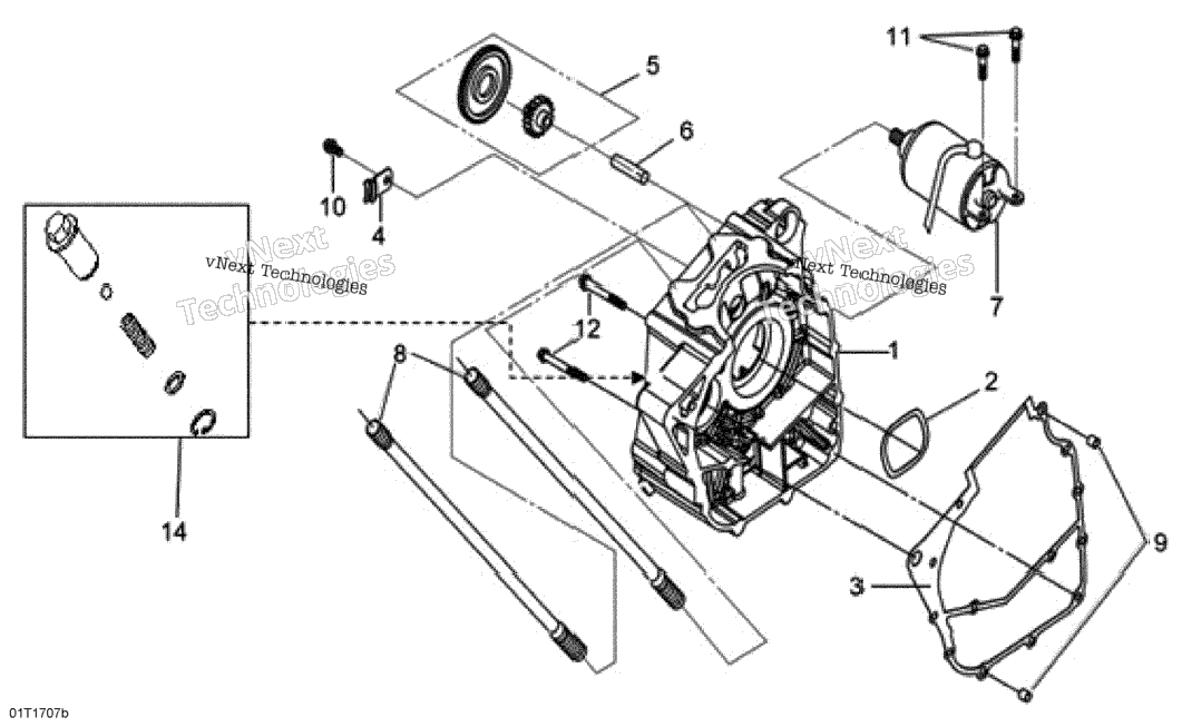 Right Crankcase Half