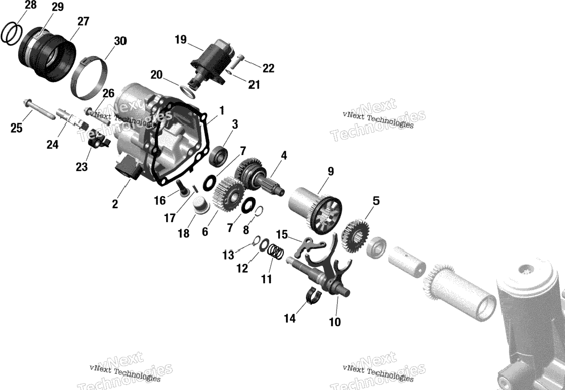 Rotax - Idf Gearbox