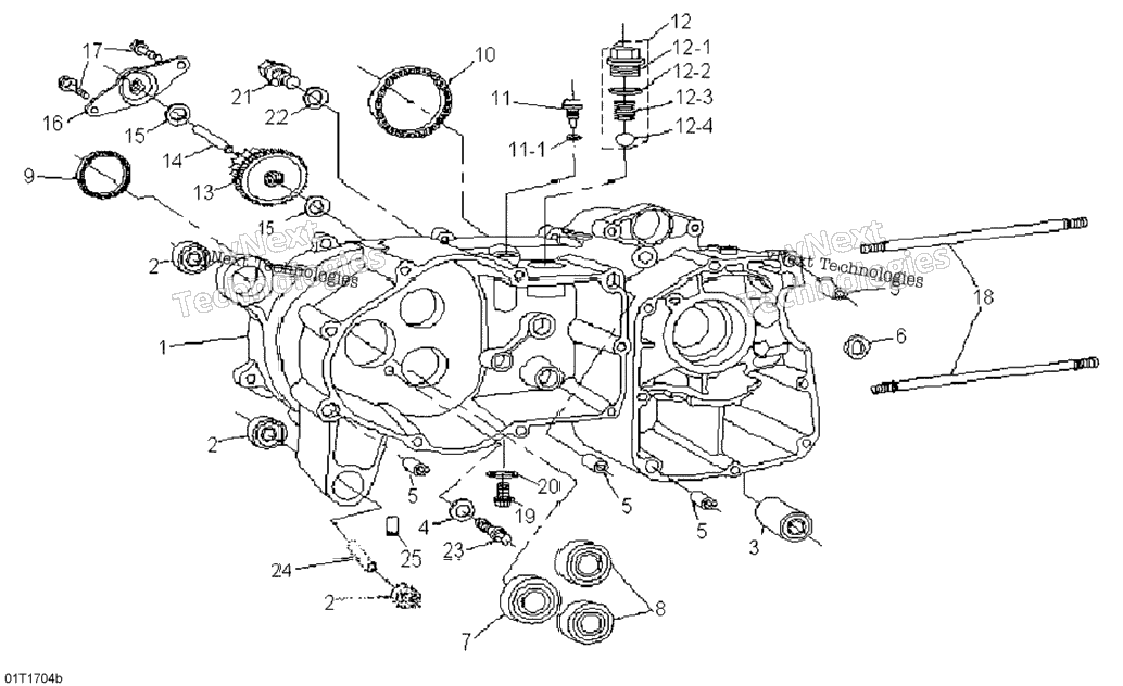 Crankcase, Left