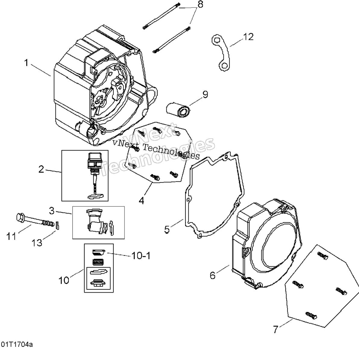 Crankcase, Right