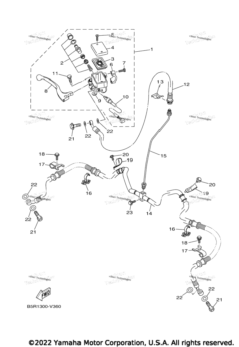 Front Master Cylinder