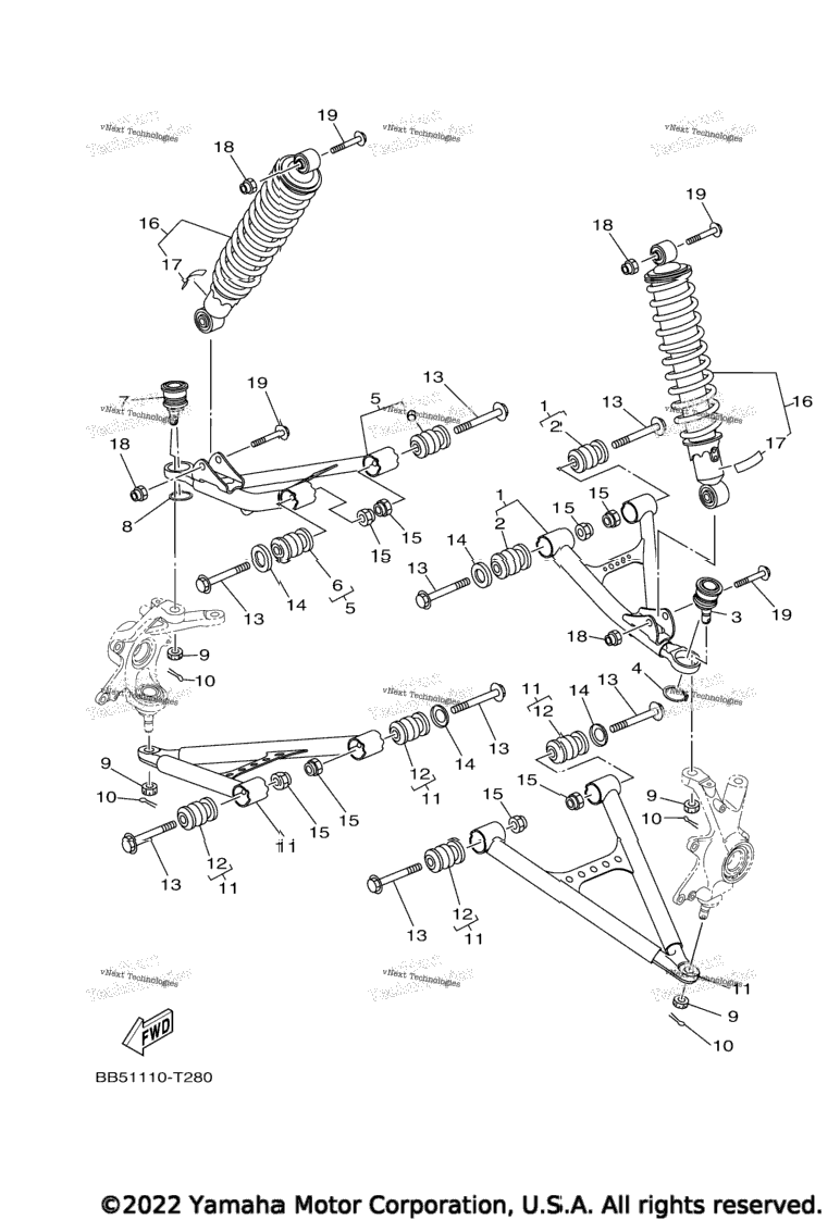 Front Suspension & Wheel