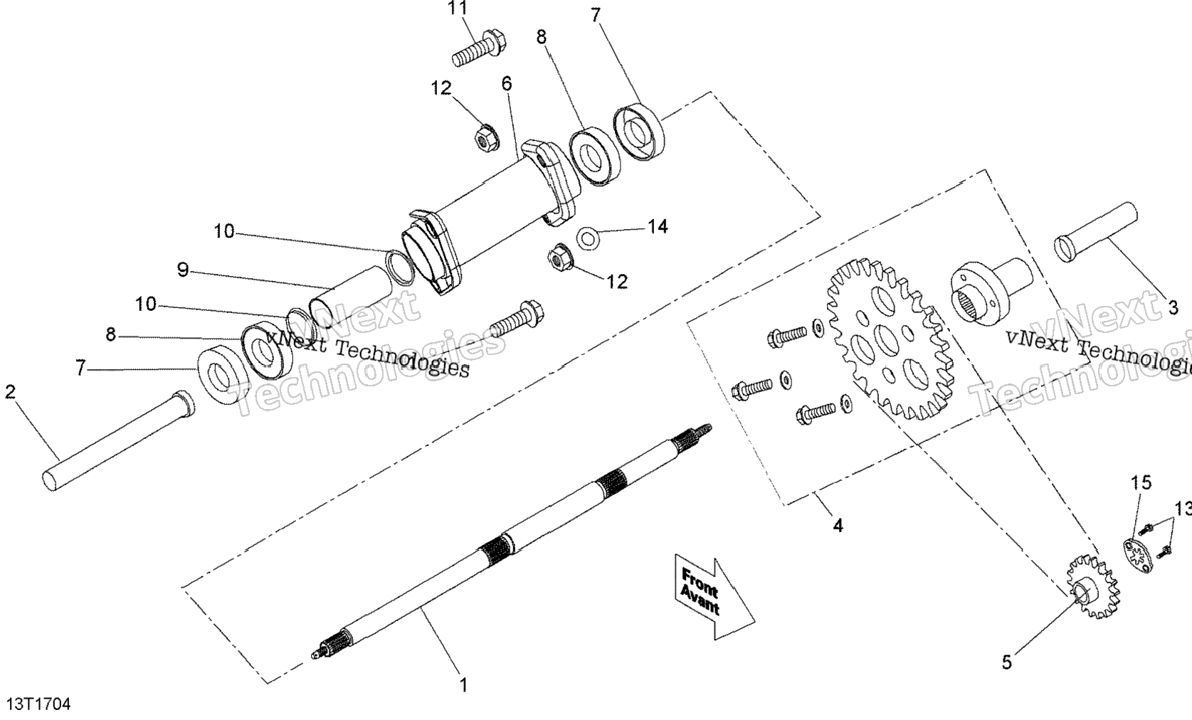 Drive System, Rear