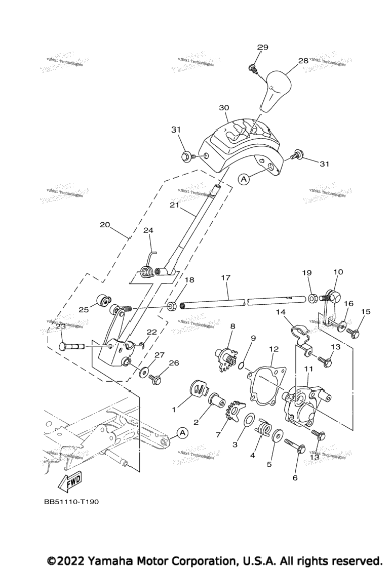 Shift Shaft