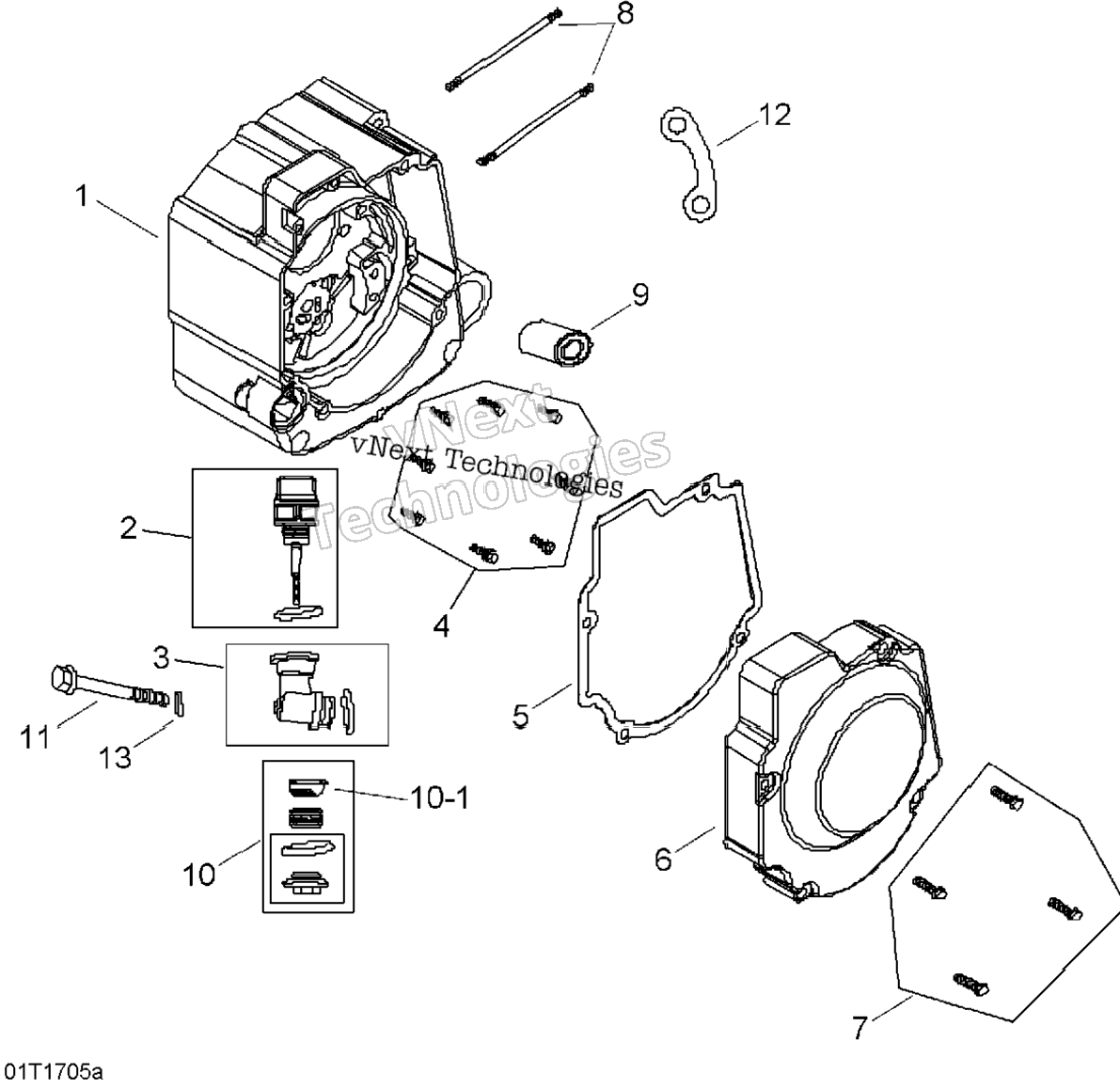 Crankcase, Right