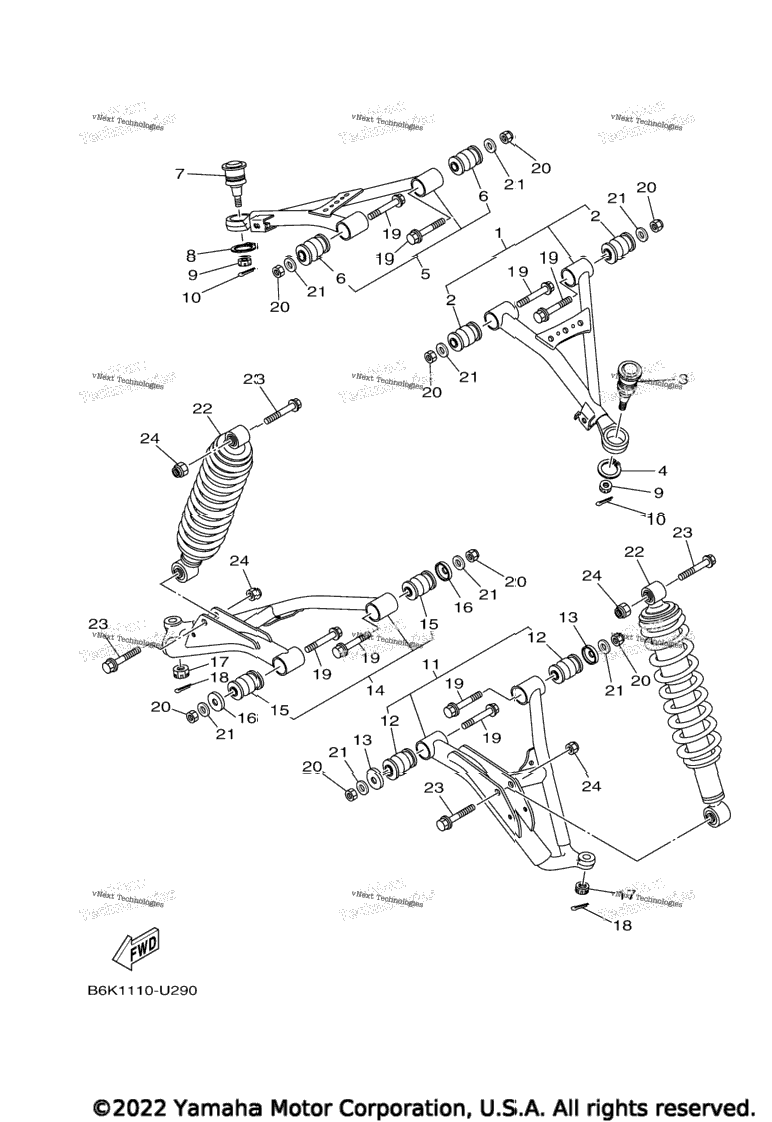 Front Suspension & Wheel