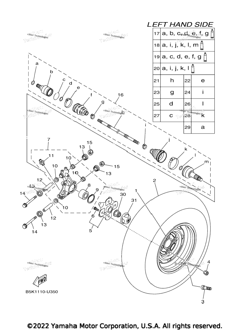 Rear Wheel