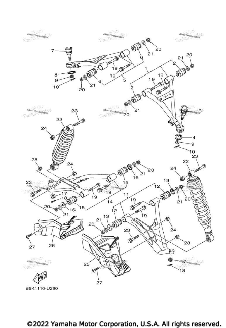 Front Suspension & Wheel