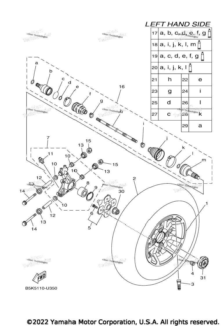 Rear Wheel