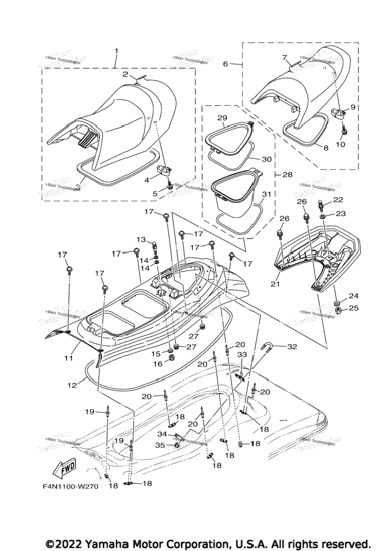 Seat & Under Locker