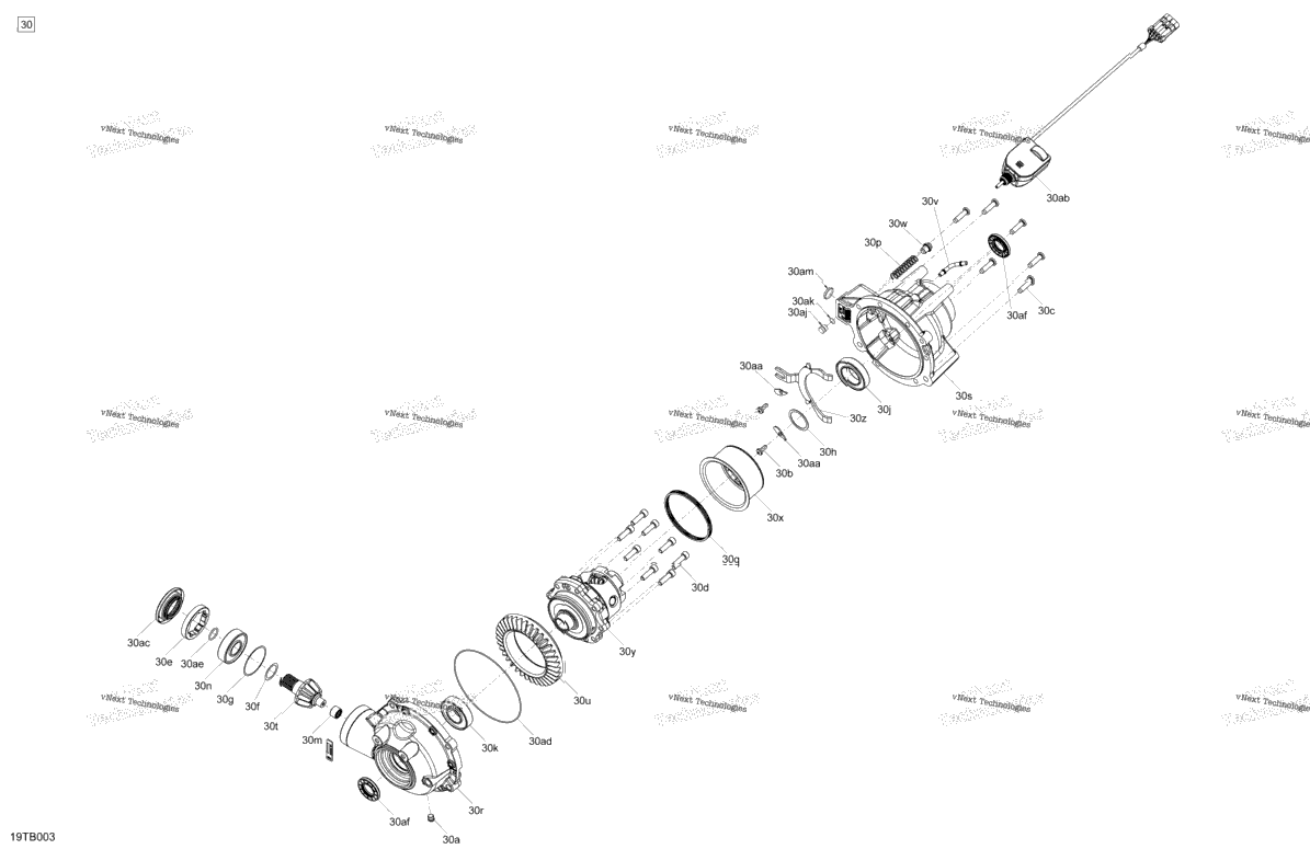 Drive - Front - Differential Parts