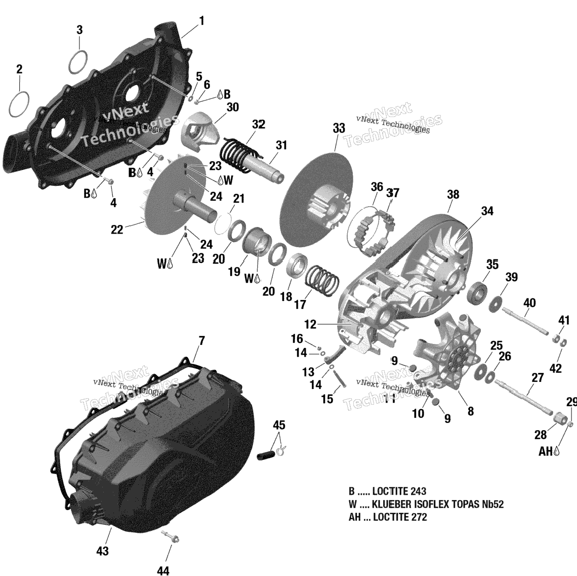 Rotax - Transmission - 215