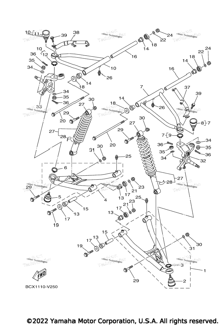 Front Suspension & Wheel