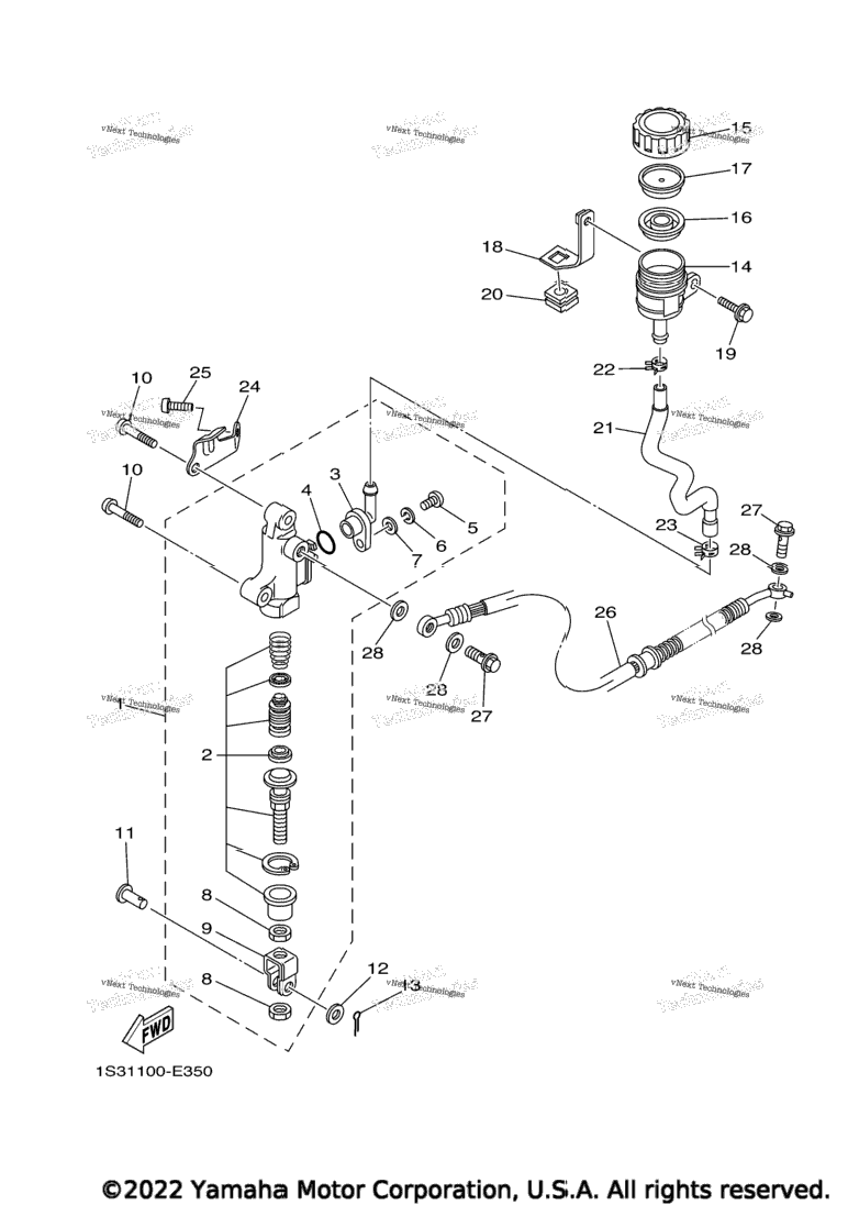 Rear Master Cylinder