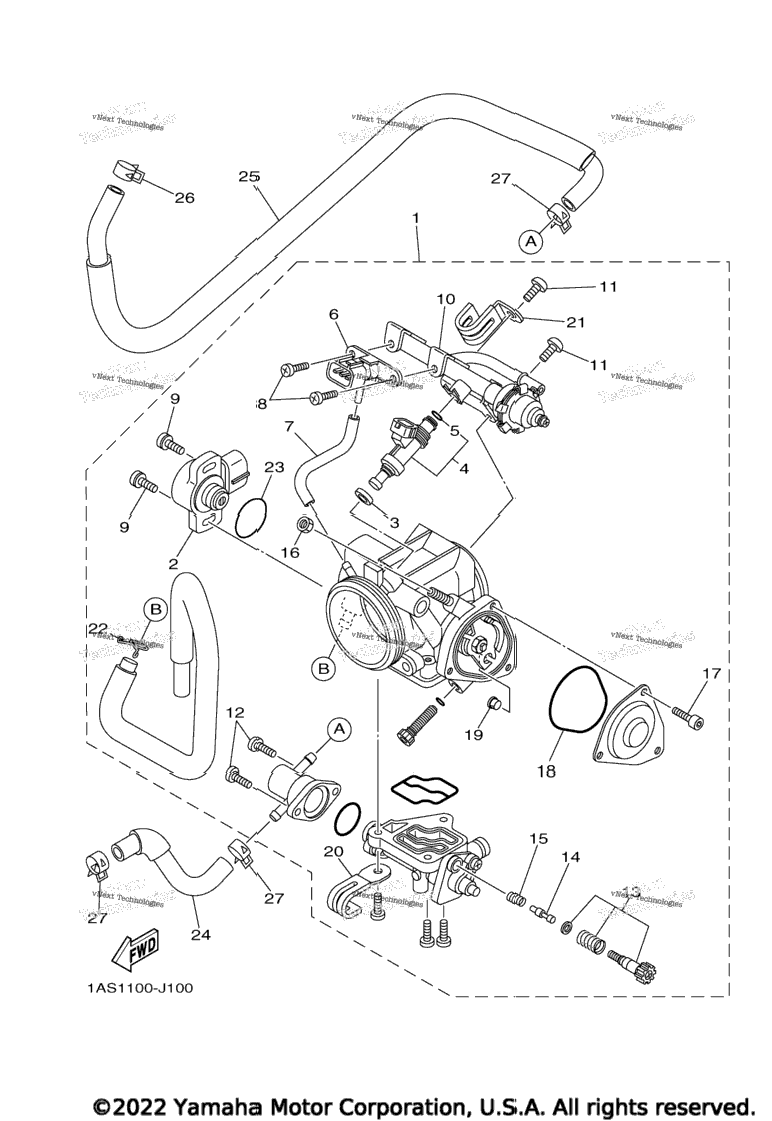 Throttle Body Assy 1