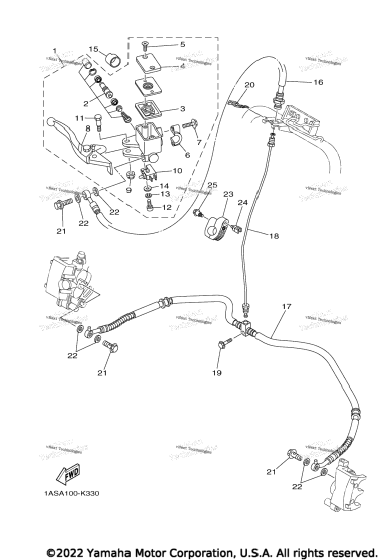 Front Master Cylinder