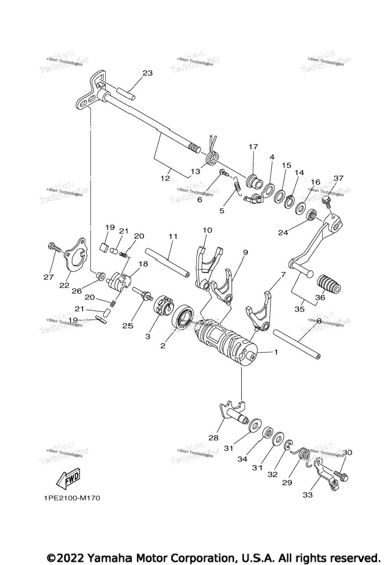 Shift Cam & Fork