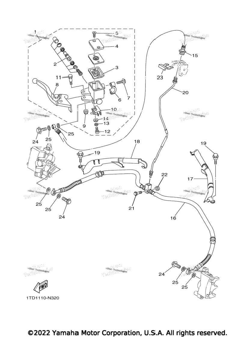 Front Master Cylinder