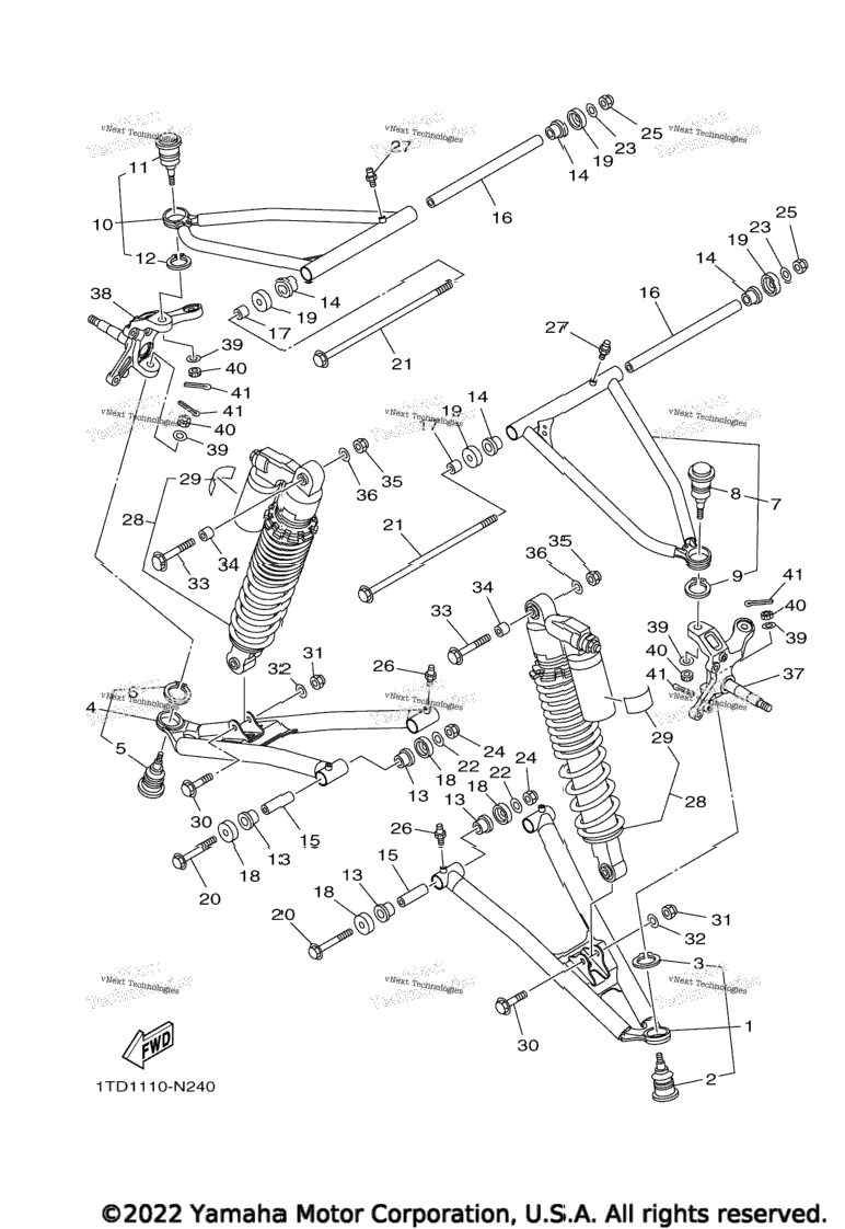 Front Suspension & Wheel