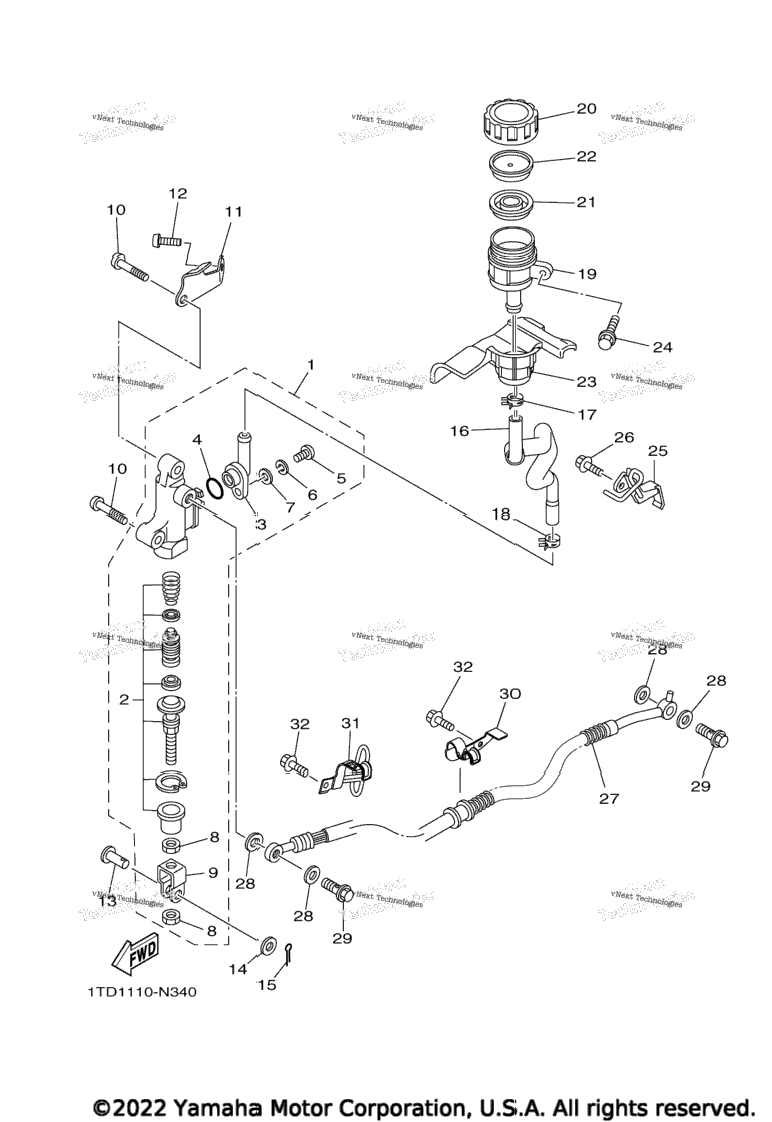 Rear Master Cylinder