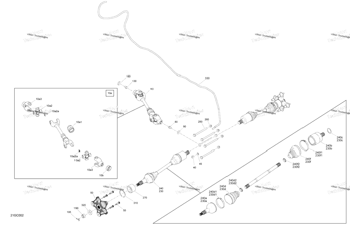 Drive - Rear - Common Parts