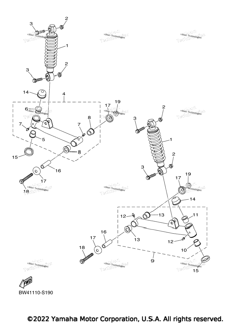 Front Suspension & Wheel