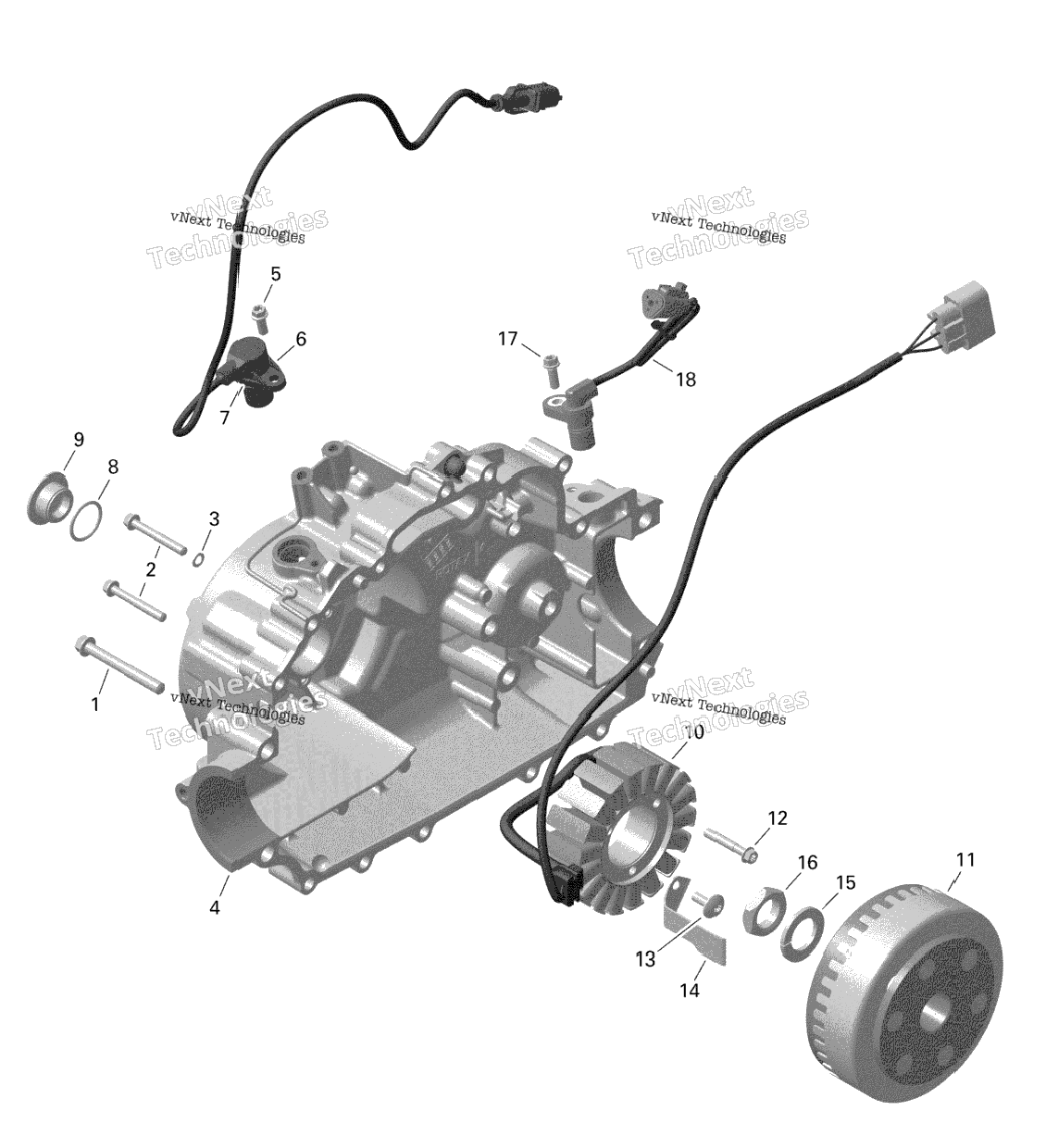 Rotax - Magneto - 480W