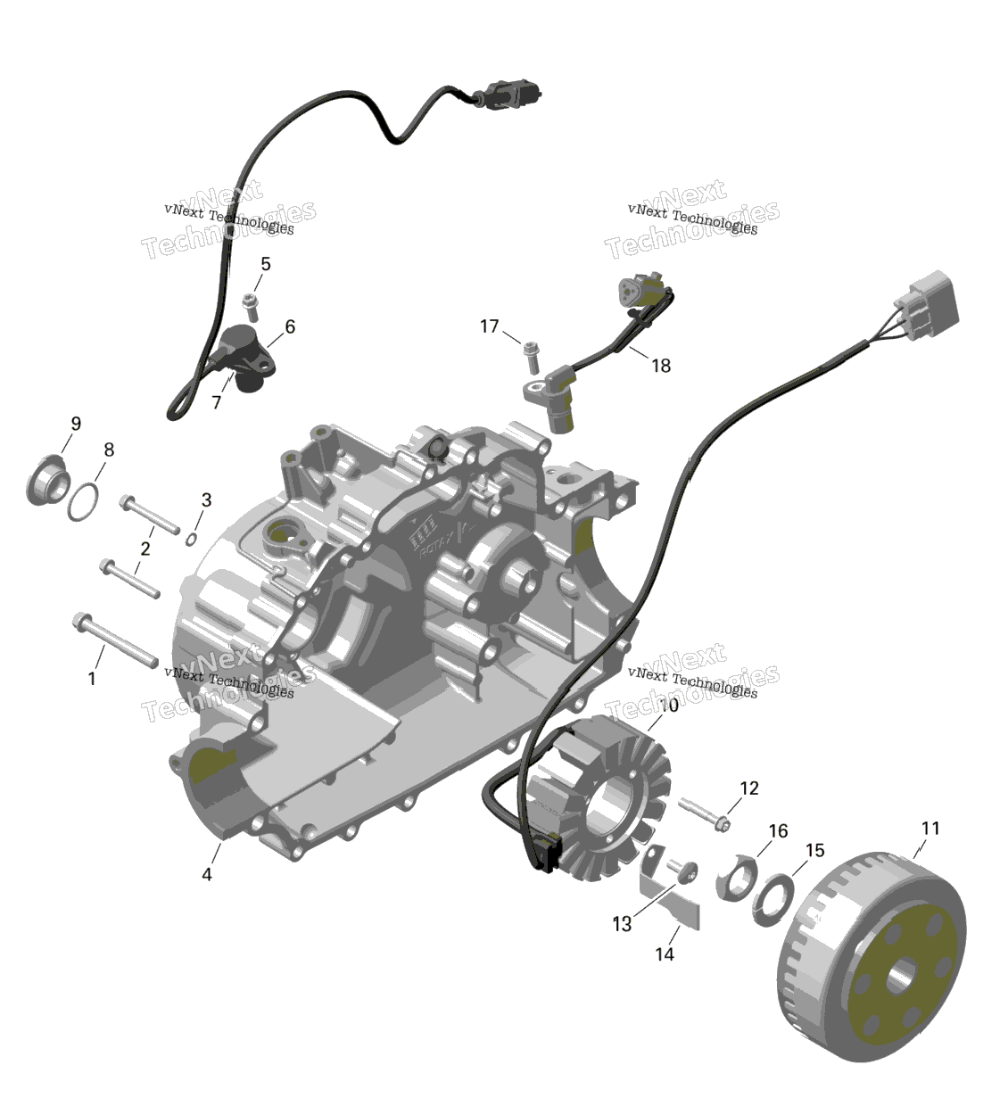 Rotax - Magneto And Electric Starter