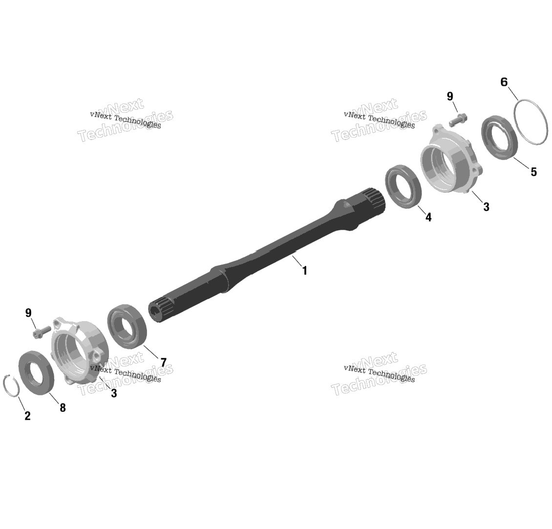 Rotax - Drive Shaft