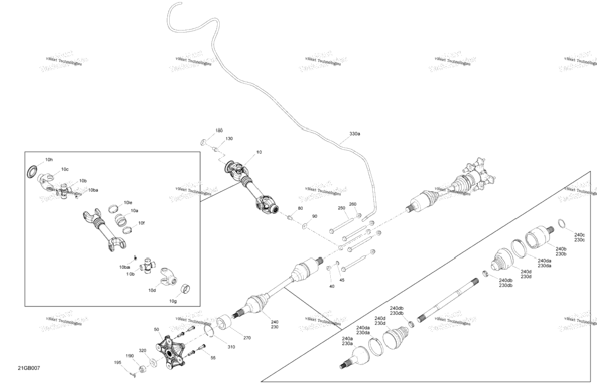 Drive - Rear - Common Parts