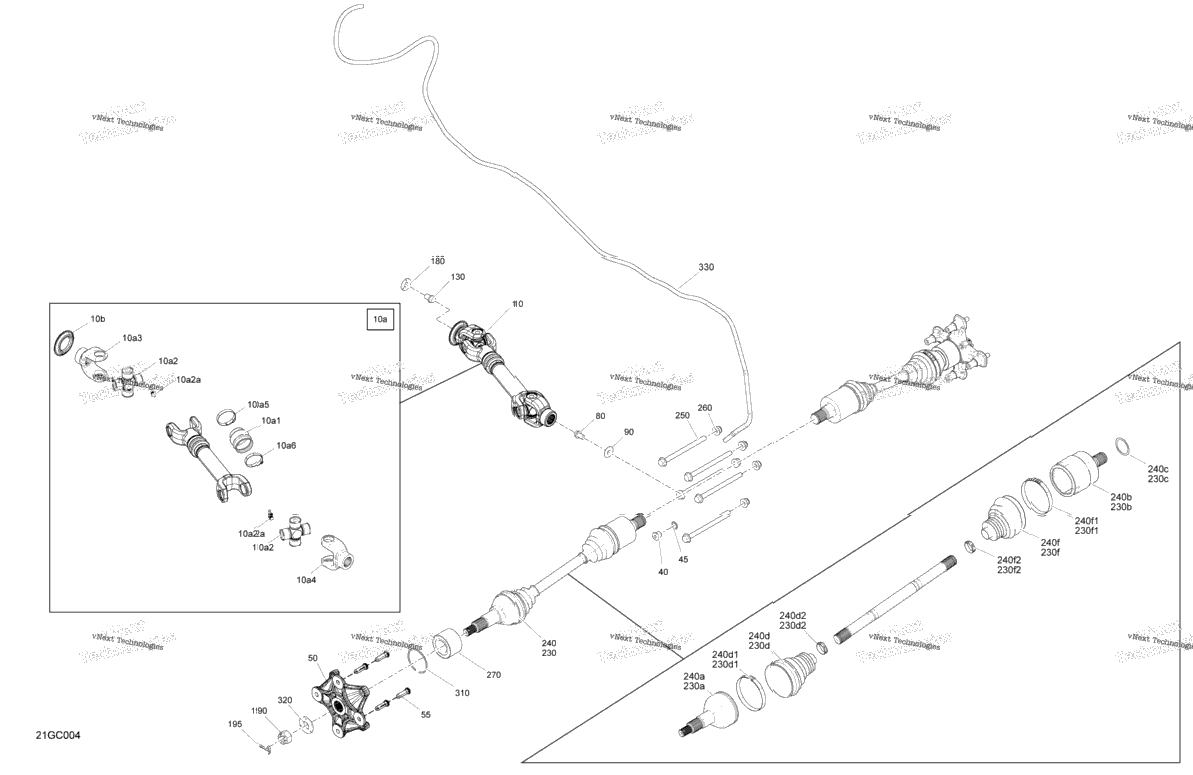 Drive - Rear - Common Parts