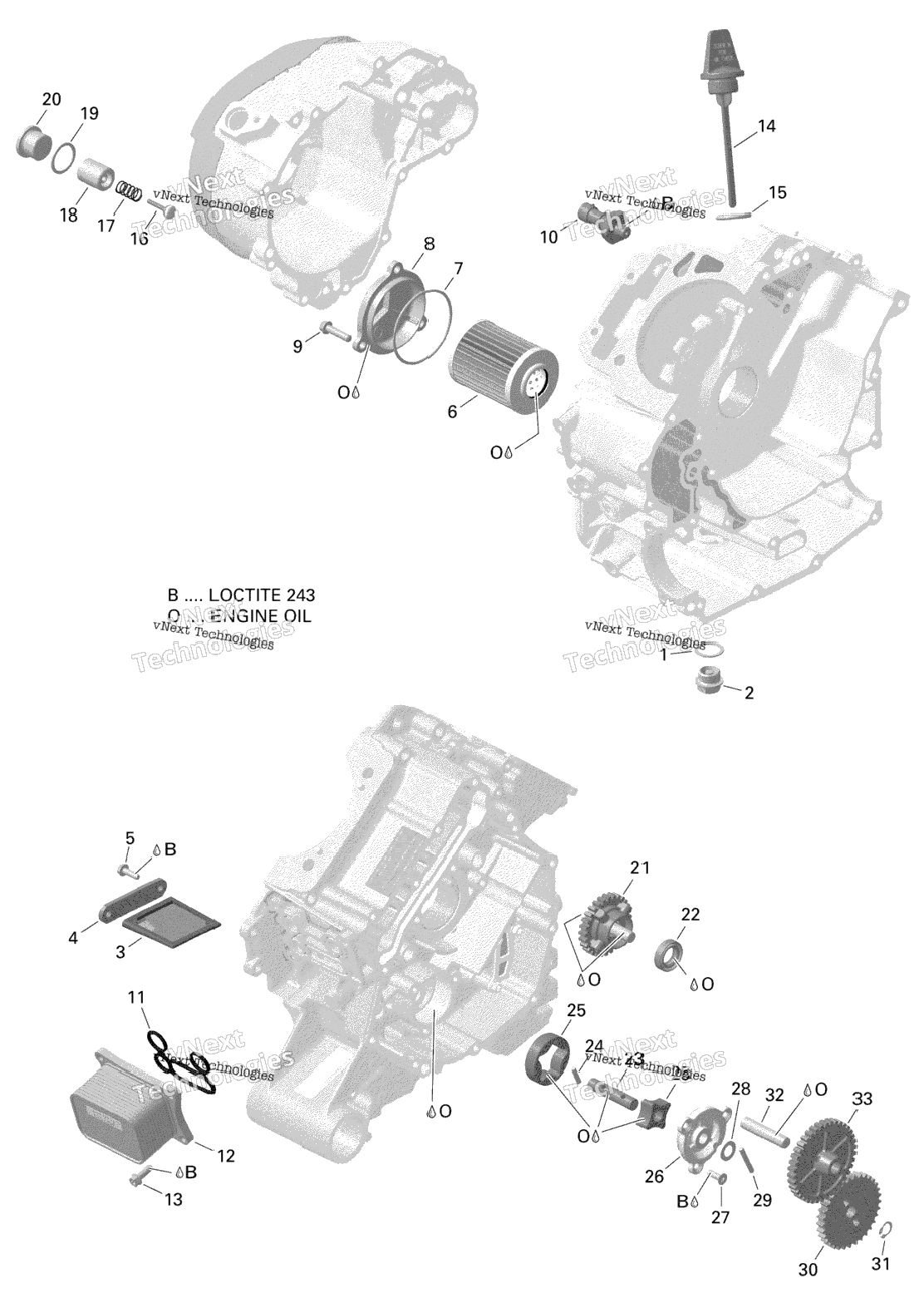 Rotax - Engine Lubrication - V2