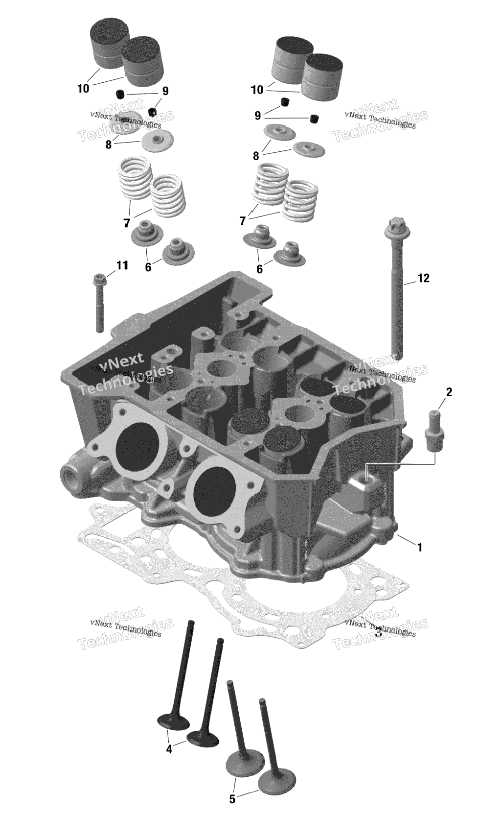 Rotax - Cylinder Head