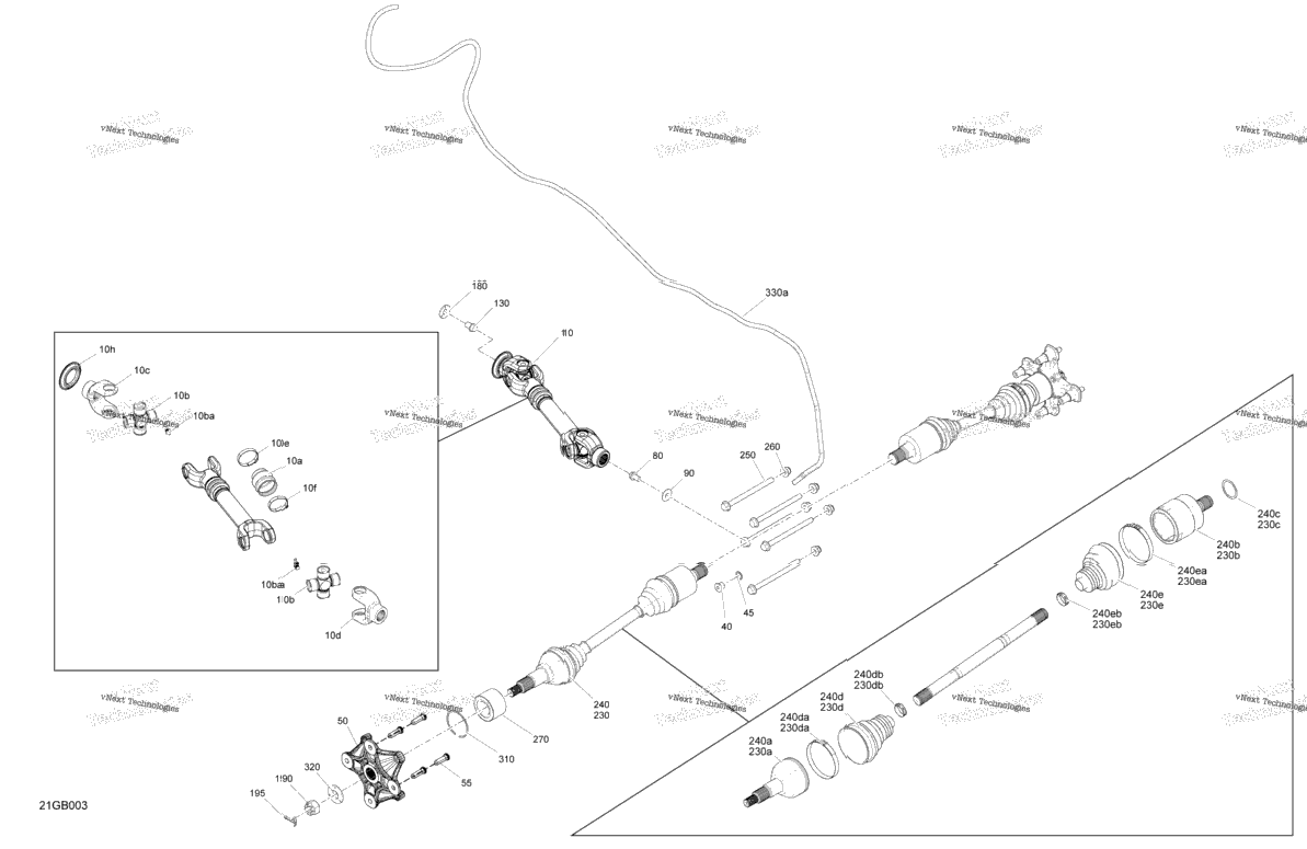 Drive - Rear - Common Parts