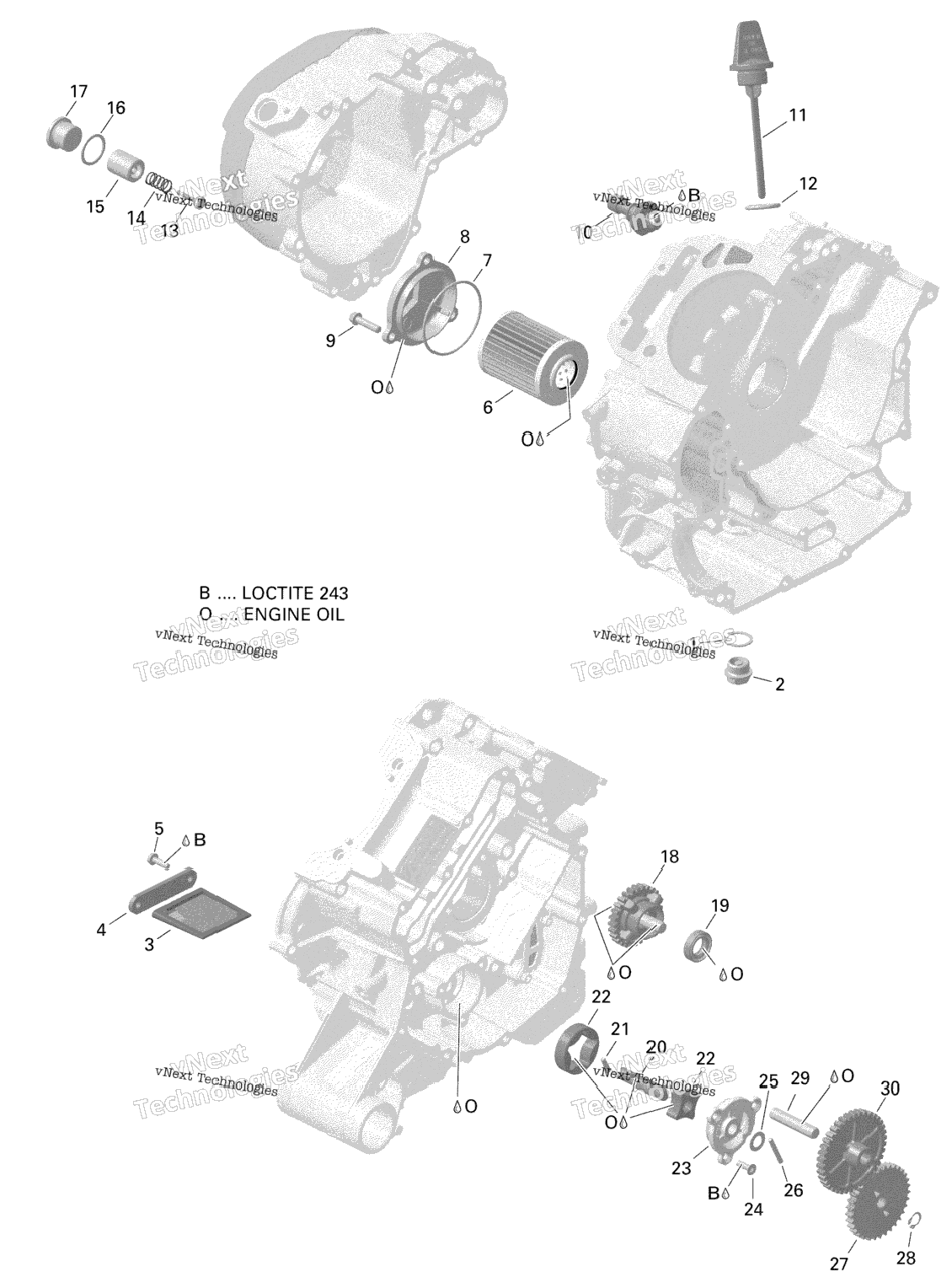 Rotax - Engine Lubrication - V1