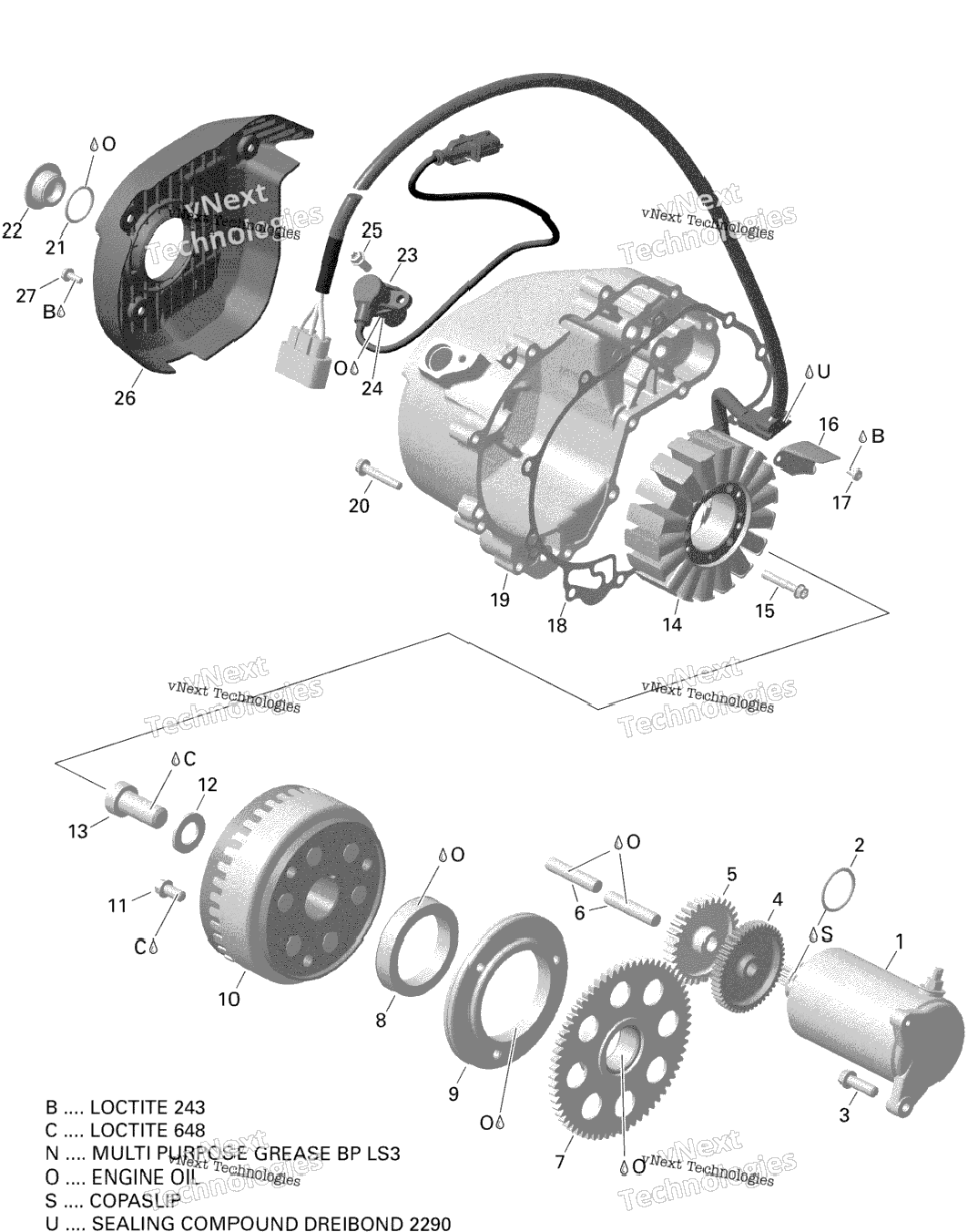 Rotax - Magneto And Electric Starter