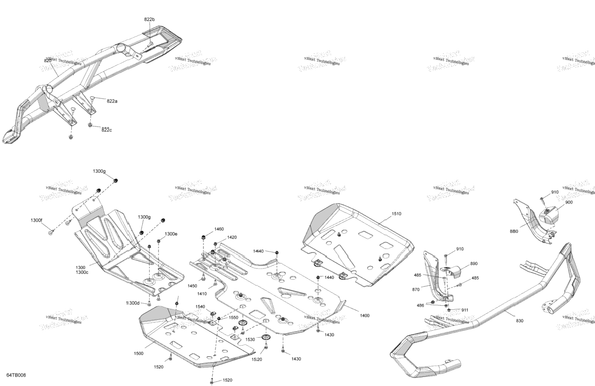 Body - Skid Plate And Bumper