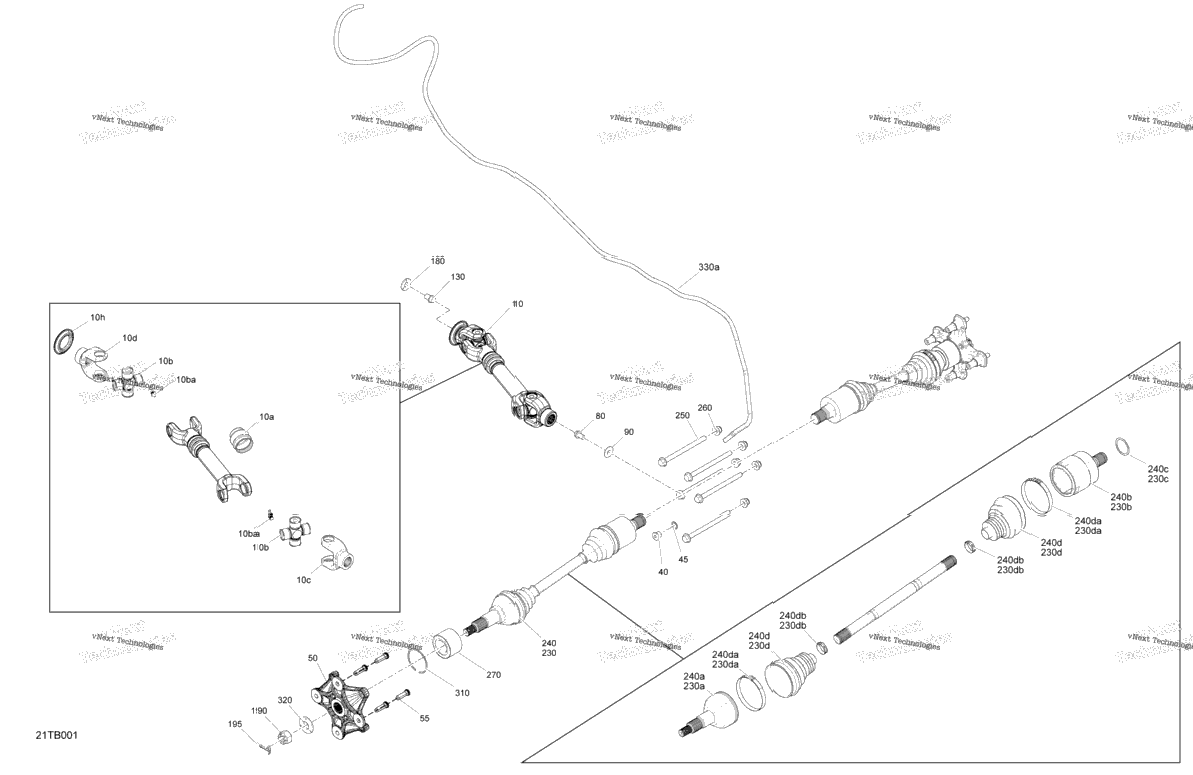 Drive - Rear - Common Parts