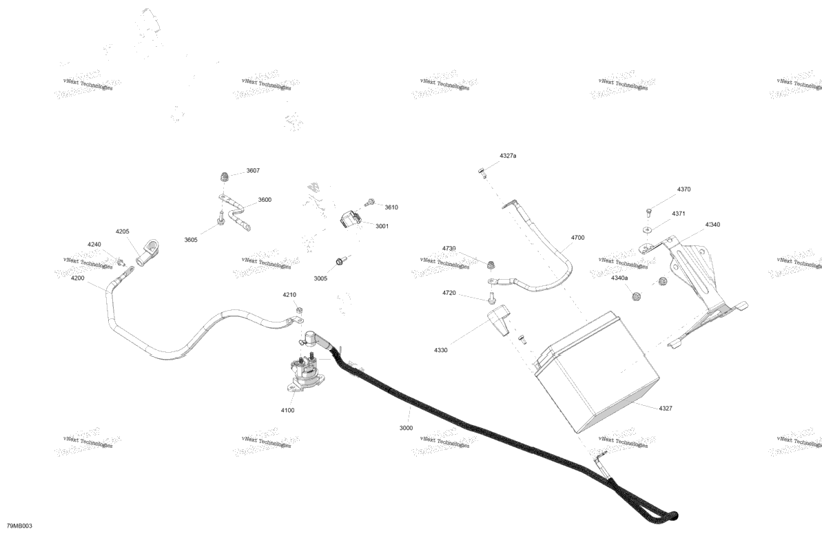 Electric - Lower Section - Electric Start