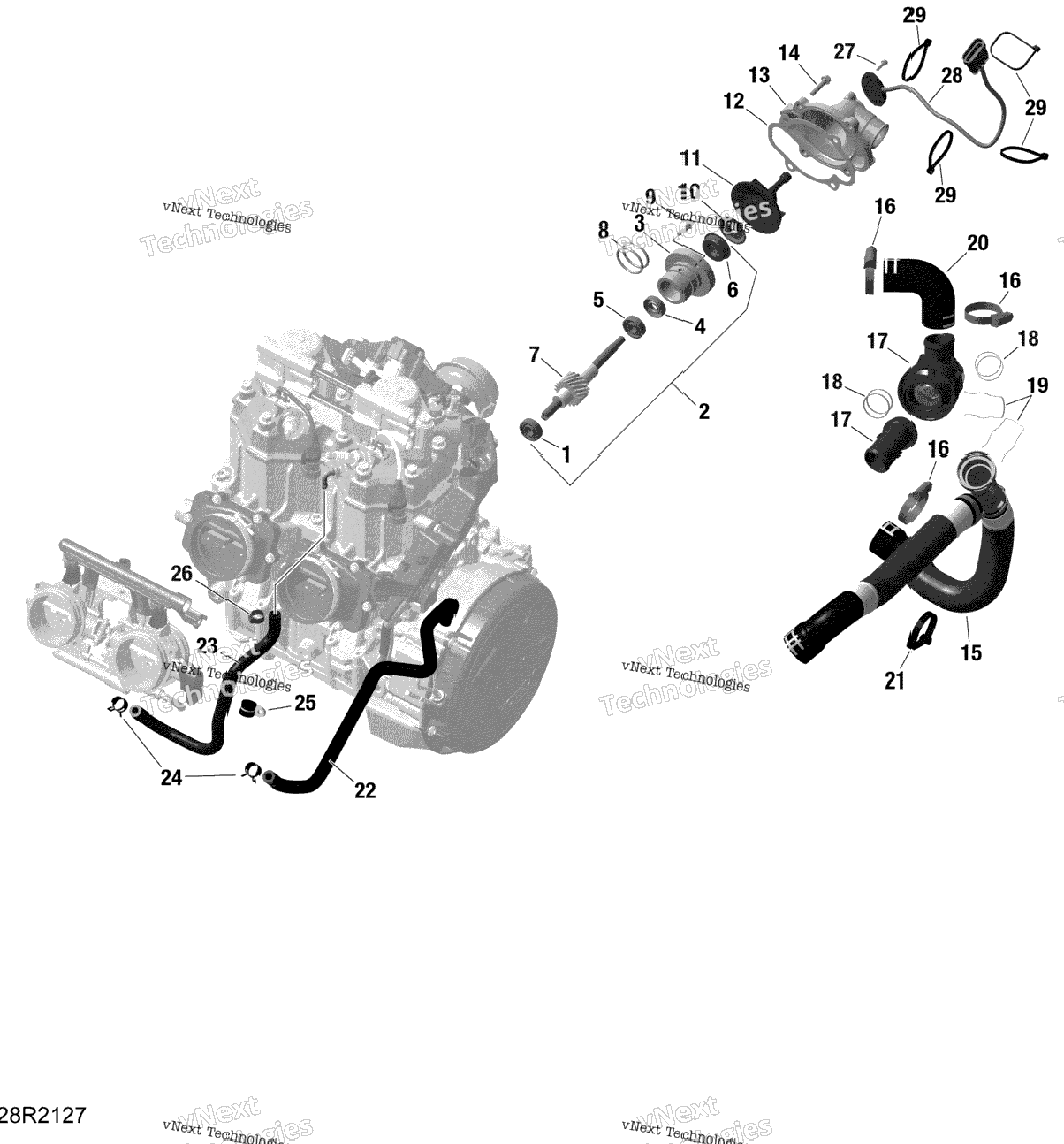 Rotax - Engine Cooling - Shot